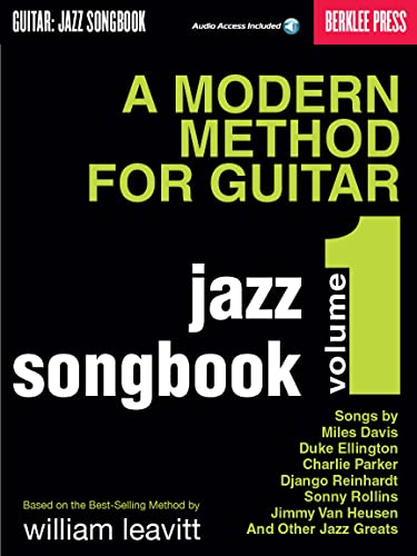 A Modern Method For Guitar - Jazz Songbook, Vol. 1: Songbook für Gitarre (Guitar Method) von HAL LEONARD